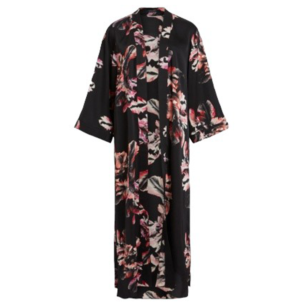 AllSaints Carine Longline Printed Kimono